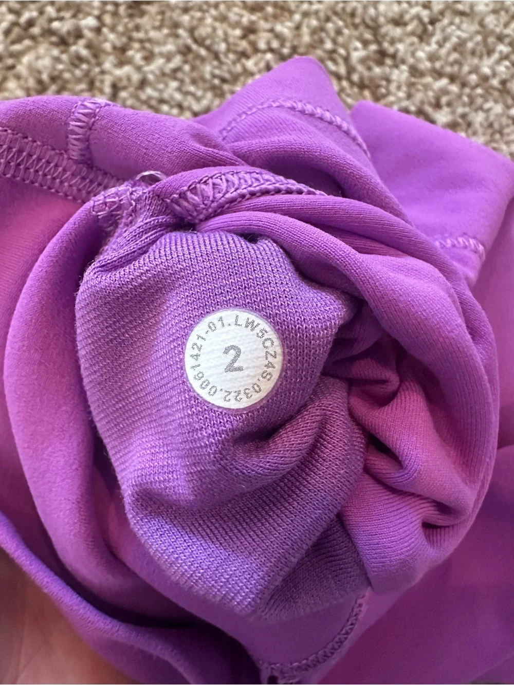 Lululemon purple leggings